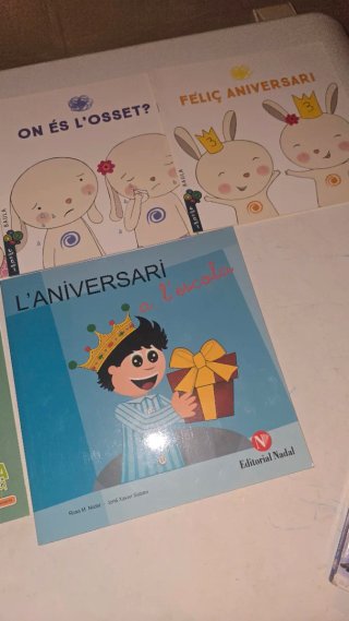 Lote de cuentos infantiles en catalan