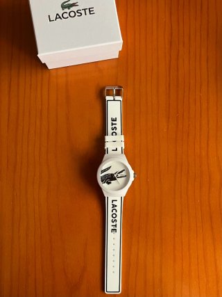Orologio Lacoste Bianco e Nero da Uomo