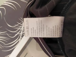 Polo Lacoste Sport Talla 6 Rayas Azul Marino