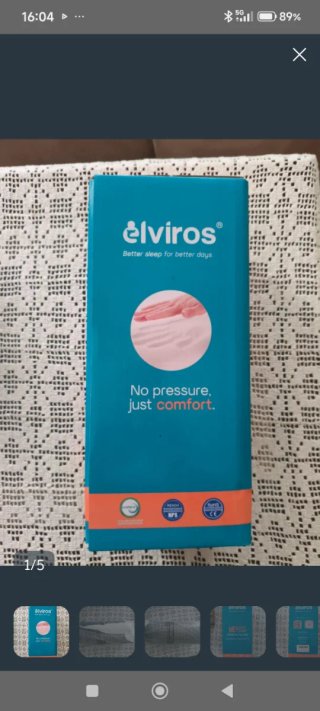 Almohada cervical Elviros