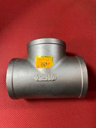 T de Acero Inox 316 2