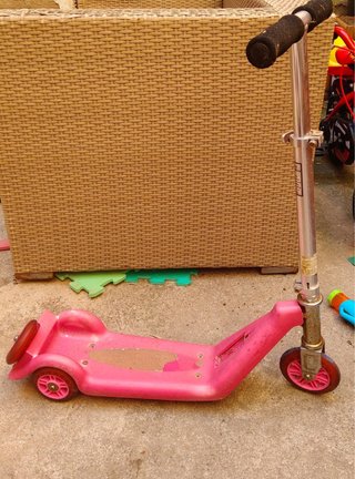 Patinete infantil rosa