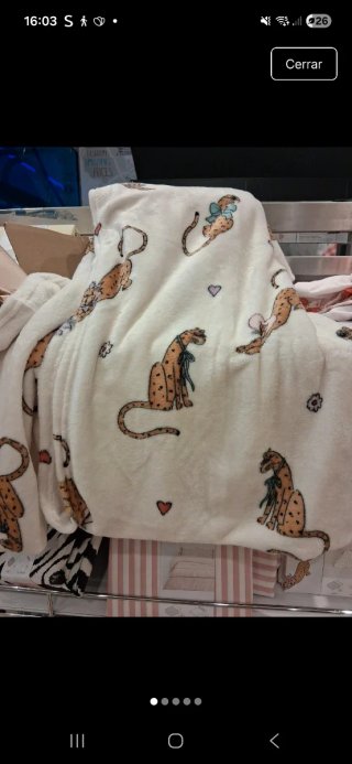 Manta suave Primark 120x150cm