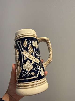 Jarra cerveza alemana Gott erhalt's