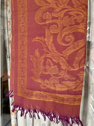 Pañuelo Fular con diseño barroco