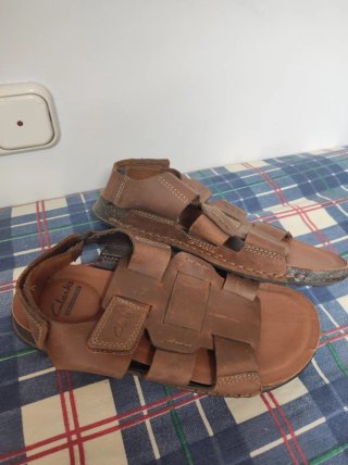 Sandalias Clarks Marrones
