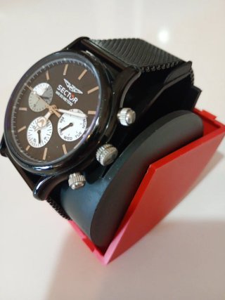 Orologio Sector Nero e Argento