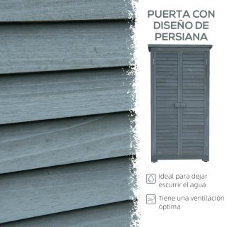 Caseta de Madera 0,31 m² 87x46