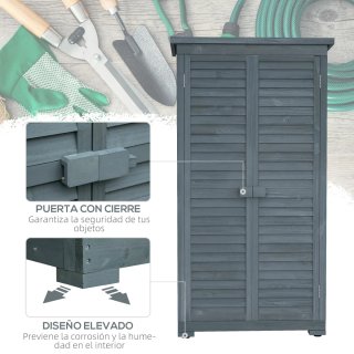 Caseta de Madera 0,31 m² 87x46