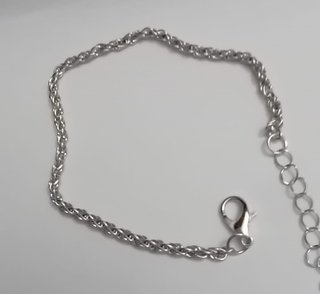 Braccialetto donna acciaio silver