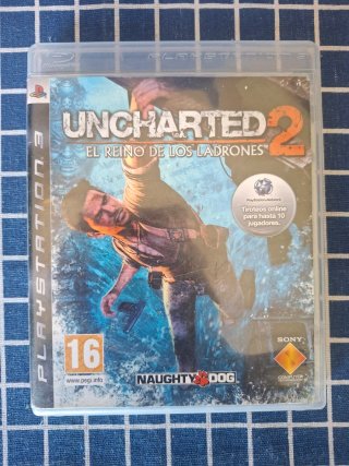 PS3 UNCHARTED 2 EL REINO DE LOS LADRONES ORIGINAL