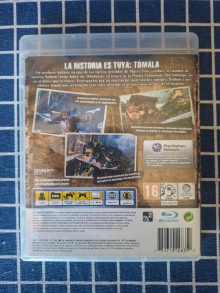 PS3 UNCHARTED 2 EL REINO DE LOS LADRONES ORIGINAL
