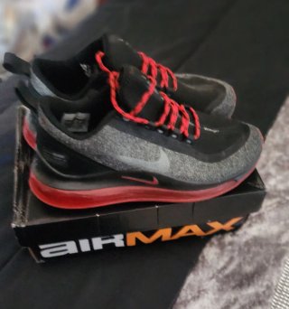 Nike Air Max Zapatillas Negras Rojas