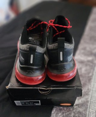 Nike Air Max Zapatillas Negras Rojas