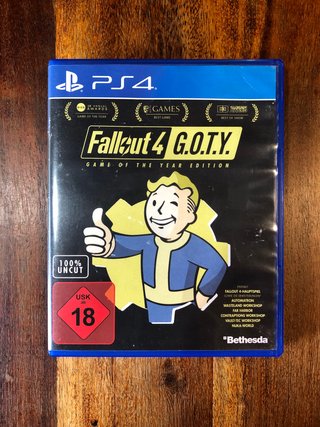 Fallout 4 G.O.T.Y. ps4 game of the year edition