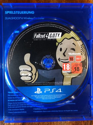 Fallout 4 G.O.T.Y. ps4 game of the year edition
