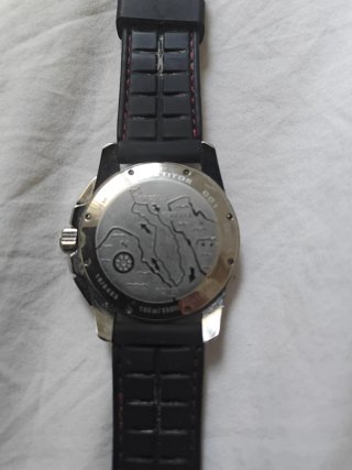 Reloj Chopard Negro y Plateado