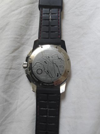 Reloj Chopard Negro y Plateado