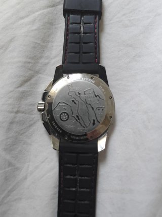 Reloj Chopard Negro y Plateado