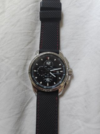 Reloj Chopard Negro y Plateado