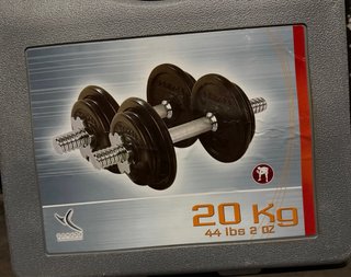 Kit Pesas 20kg (44 lbs 2 oz)