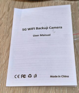 Cámara de marcha atrás WiFi 5G