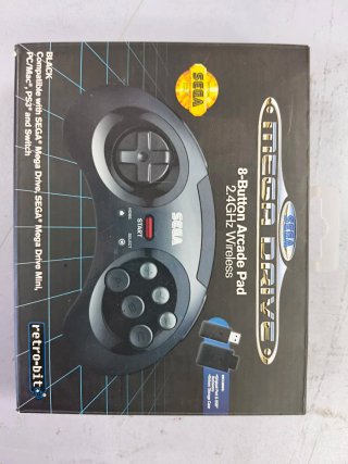 Retro-Bit Mega Drive 8-Botones Arcade Pad