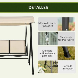 Sofá Balancín Jardín NUEVO
