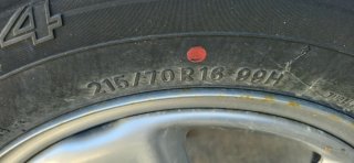 Rueda de repuesto Toyota RAV4