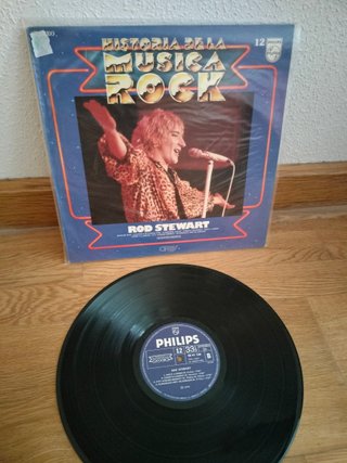 Vinilo Rod Stewart Historia Música Rock 12