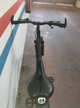 Bicleta trekking Aluminio Señal V20 y portabicis