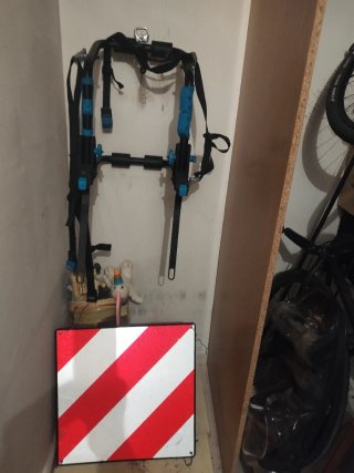 Bicleta trekking Aluminio Señal V20 y portabicis
