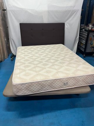 Base Tapizada + Colchón 150×190