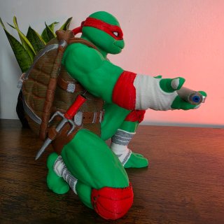 Portalápices Tortuga Ninja Impreso 3D