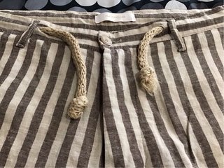 Pantalón Lino Rayas Hamaki-Ho Talla 52