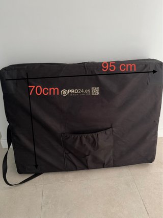 Camilla de masaje plegable 190x70 cm con accesorio