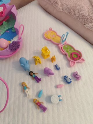 Borsa Canguro Polly Pocket Rosa