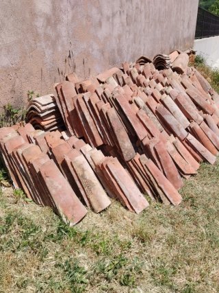 1400 Tejas árabes de barro