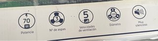 Ventilador de Techo Orbegozo CF 85120 Blanco
