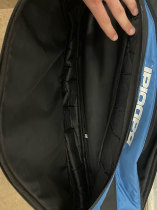 Raquetero Babolat Team Azul y Negro
