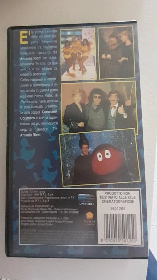 VHS Paperissima Errori in TV - La Papera Colpisce