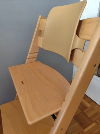 Silla Stokke Trona Madera Natural