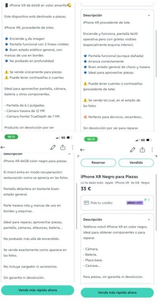 4 iPhones RI