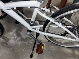 Bicicleta BTWIN blanca 9-12 años