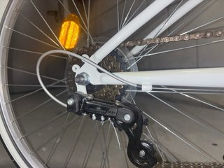 Bicicleta BTWIN blanca 9-12 años