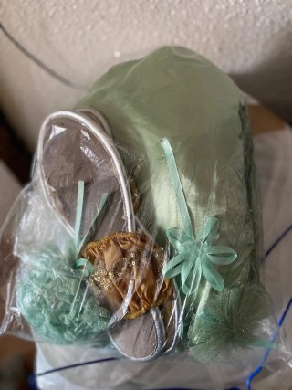 Vestido de Quinceañera Verde