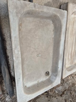Pica fregadero lavadero mármol antiguo original