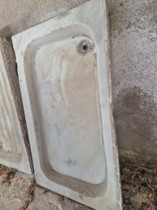 Pica fregadero lavadero mármol antiguo original