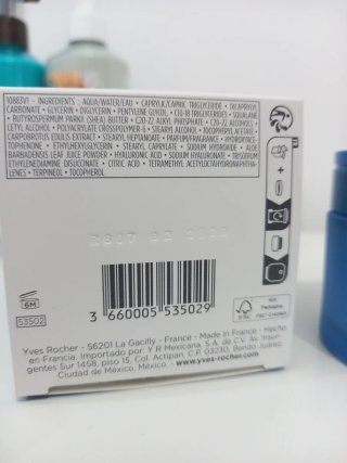 Yves Rocher Hydra Water-Plump Crema Viso