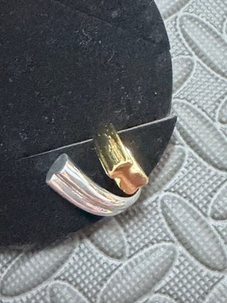 Anillo Tous Oso Corazón Oro y Plata
